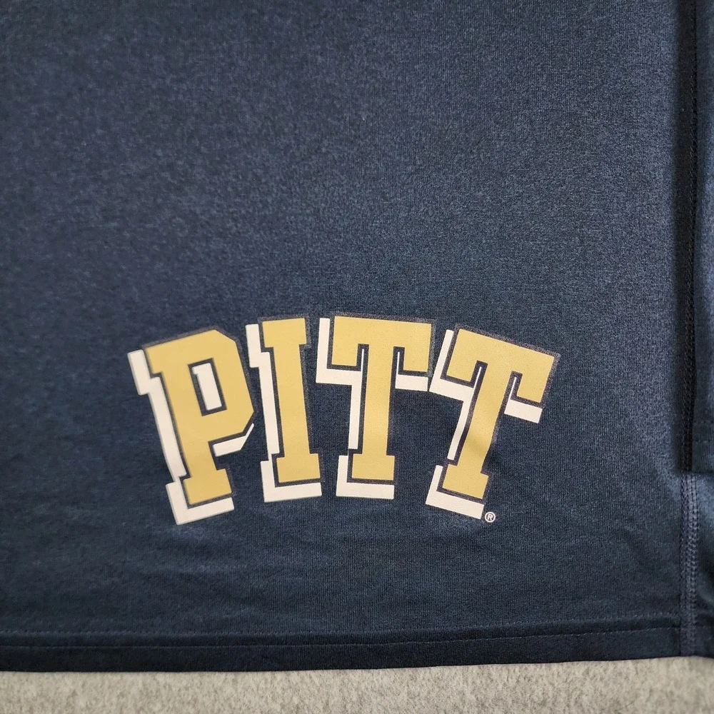 Pittsburgh‎ Panthers Football Nike Dri-Fit Shirt Mens Medium Navy Long Sleeve